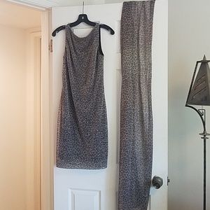 Leopard Dress with Wrap